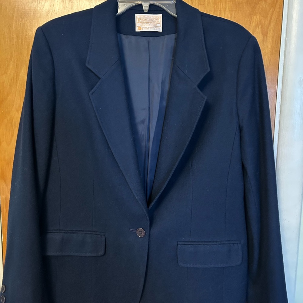 Pendleton Classic Navy Blue Blazer size 12